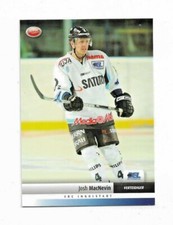 LED Playercard 07-08 - Josh MacNevin - ERC Ingolstadt #177 - TPS, HPK, AIK