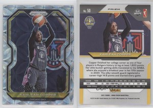 2021 Panini Prizm WNBA Premium Box Set Prizm /99 Kahleah Copper #50