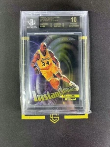 1998-99 Topps Chrome Instant Impact Shaquille O'Neal BGS Pristine 10 FCKC15 - Picture 1 of 2