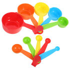  Kitchen Measuring Rainbow Spoon Set Beakers for Liquids Tablespoon