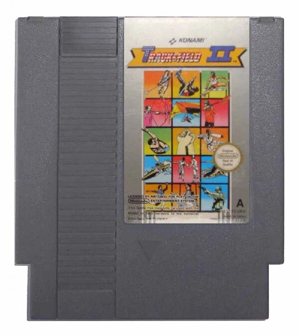TRACK & FIELD II (NES Game) B - Image 1 of 1