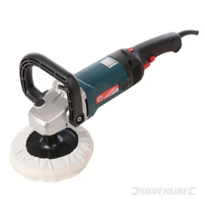 Levigatrice angolare lucidatrice 180 mm Silverline carrozzeria lavoro 1500W giro - Foto 1 di 4