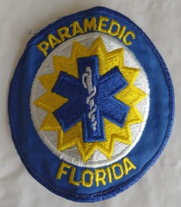 FLORIDA PARAMEDIC PATCH SHOULDER SIZE - Picture 1 of 3