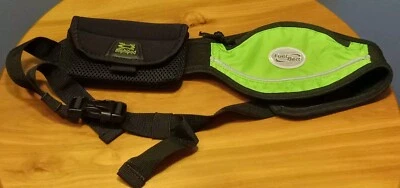Runner's Pak Belt Neon Black by Fuel Belt & Amphipod Adjustable Straps  - Image 1 of 4