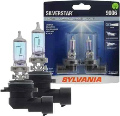 Sylvania Silverstar 9006 Pair Set High Performance Headlight Bulbs NEW - Image 1 of 2