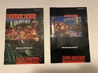 Donkey Kong Country 1 AND 3 - Super Nintendo SNES - INSTRUCTION MANUAL