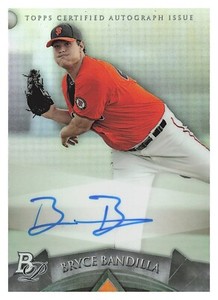 BB Bryce Bandilla 2014 Bowman Platinum Prospect Autographs #APBB