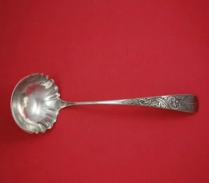 Palm by Frank Whiting Sterling Silver Soup Ladle Fluted Dated 1892 12 1/2" - Picture 1 of 2