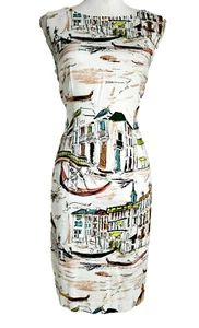 Vestido vaquero para mujer Chetta B Vanice Italy sin mangas talla 12 - Imagen 1 de 14