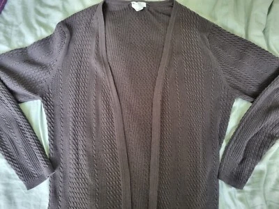 ASOS Grey Cardigan Mens Sweater Jumper Casual Large  - Image 1 of 2