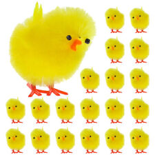 36Pcs tiny plastic babies Decors Stuffed Rooster Toy Baby Chick Toys Plush