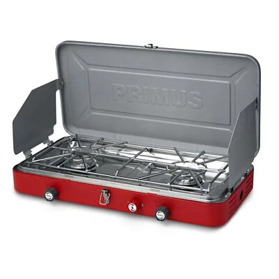 Primus Atle II Estufa de Camping Portátil Doble Quemador Cocina Exterior Utensilios de Cocina Foto 1 de 4