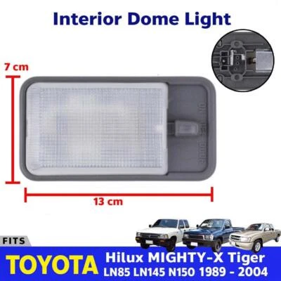 Lámpara de luz de cúpula interior para TOYOTA HILUX LN106 YN106 RN85 LN107 CAMIÓN 4 corredores  Foto 1 de 4