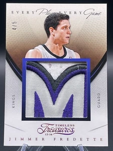 2012-13 Immaculate Timeless Treasures Game Worn Patch Jimmer Fredette /5 (MEM) - Picture 1 of 3
