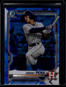 2021 Bowman Chrome Sapphire Edition Jeremy Pena Prospects - Picture 1 of 2