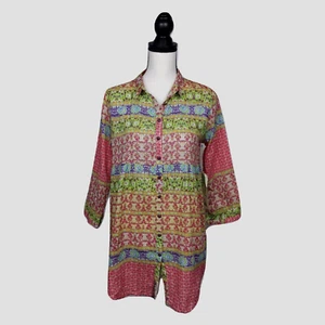 ARATTA Tunic Blouse Women's S Multicolor MY MEMORY - Picture 1 of 5