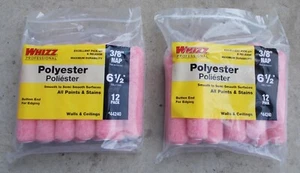 (2) Whizz 44240 Flex Polyester Replacement Rollers, 6.5" X 3/8", 12/pack - Picture 1 of 1