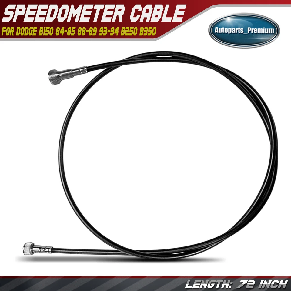 Cable velocímetro inferior 72 pulgadas para Dodge B250 83-84 93-94 B350 1984 1989 B150 Foto 1 de 4