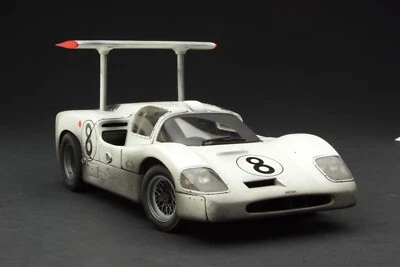 Exoto 1:18 | RACE WEATHERED | 1967 Exoto Chaparral 2F No. 8 | Le Mans - Image 1 of 4