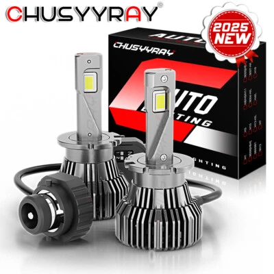 Bombillas de faros LED D2S D2C para Infiniti FX50 2009-2013 haz bajo y alto 6000K Foto 1 de 4