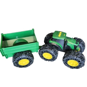 John Deere Monster Treads Tractor and Wagon, Lights & Sounds - Picture 1 of 5