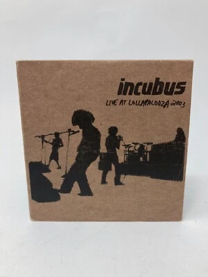 Incubus Live At Lollapalooza 2003 CD DJ Cut Chemist DJ Numark Foto 1 de 3