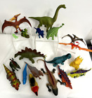 Dinosaurs Figures Lot Of 19 - K&M, Jurassic Park Micro, Mojo & Assorted Others