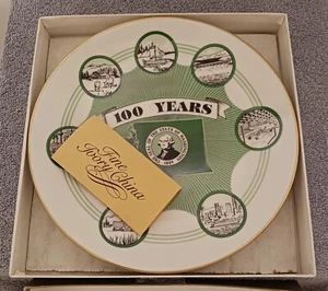 100 Jahre State of Washington Elfenbein China Sammelteller - Bild 1 von 4