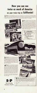 Tren SP de colección 1941 ver el doble en tu viaje a California anuncio - Imagen 1 de 1