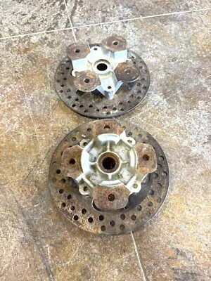 2005 2013 Kawasaki Brute Force 650 750 OEM Front Wheel Hub 49030-0013 - Image 1 of 2