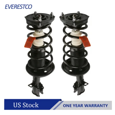 2X Rear Complete Struts Shock Absorbers For Toyota Corolla Chevrolet Prizm - Image 1 of 4