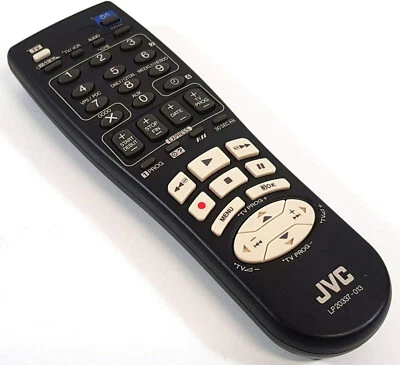 JVC® LP20337-013 Télécommande Magnétoscope HR-J260/265/439/465/581/660 à 668/765 - Photo 1/2