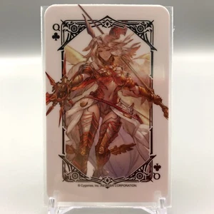 Michael Granblue Fantasy GBFG Kitchen Playing cards Queen 12 club Trump cc419 - Picture 1 of 6