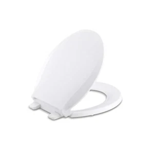 Kohler Cachet Quiet-Close round-front toilet seat antimicrobial agent K-R25782-A - Picture 1 of 6