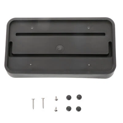 OEM NEW Subaru License Plate Frame Bracket Holder Retainer Black NESI08FP - Image 1 of 4