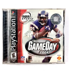 NFL GameDay 2004 (Sony PlayStation 1, 2003) PS1 complet avec notice CIB ~ Bon état - Photo 1 sur 7