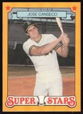 1989 Pacific Cards & Comics Superstars (unlicensed) #3 Jose Canseco Oakland