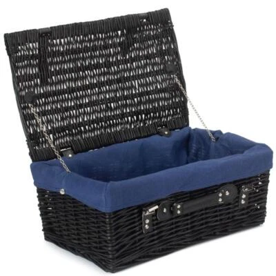 51cm Black Willow Basket - Image 1 of 4