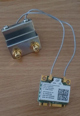 WLAN Einheit + Modul für Gigabyte GA H77 / Z77 / H87 / Z87 ITX Mainboard - Bild 1 von 4