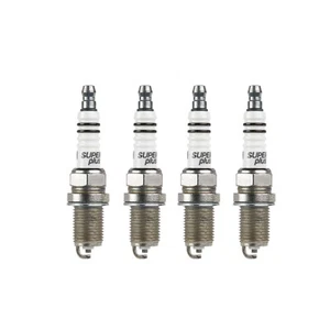 Set of 4 Spark Plugs Bosch Super Plus FR8DCX For Honda Jaguar Toyota Subaru - Picture 1 of 1