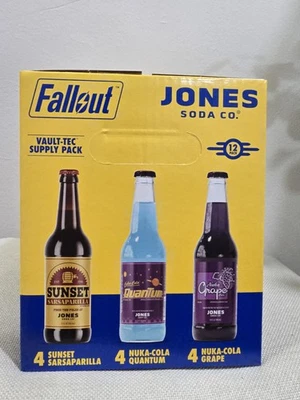 Fallout X Jones Soda Vault-Tec Supply Pack NUEVO: ¡SELLADO! COSTCO EXCLUSIVO RARO Foto 1 de 4
