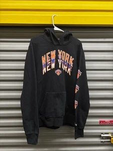 RAR New Era New York Knicks City Edition Schwarz Pullover Hoodie XL - Bild 1 von 6