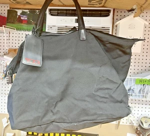 Tumi USA #2648D3 schwarz ballistisch Nylon 22" Exp Handgepäck Tasche Beuteltasche Lederbesatz - Bild 1 von 8