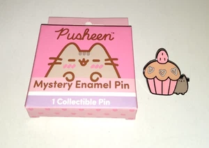 Pusheen El Gato San Valentín Cupcake Esmalte Metal PIN 2023 Caja Misteriosa NUEVO - Imagen 1 de 2