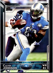 2015 Topps #70 Calvin Johnson - Imagen 1 de 2