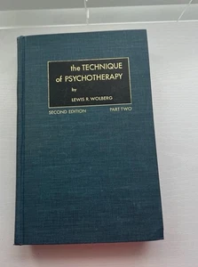 Die Technik der Psychotherapie Lewis R. Wolberg MD Band 2 2. Auflage Vintage HC 1967 - Bild 1 von 15