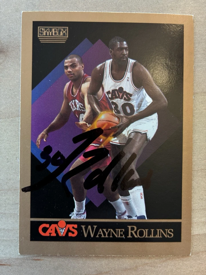 1990-91 Wayne “Tree” Rollins Autographed Signed Skybox Card with Inscription #57 - Image 1 of 2