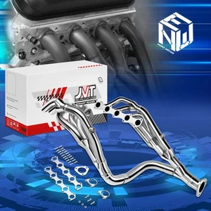 Cabezales de escape de tubo largo de repuesto para 99-04 Ford F-250 F-350 SD 6,8 L V10 4-1 - Imagen 1 de 8
