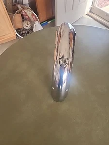 1998 UP SCHWINN STINGRAY APPLE ORANGE KRATE CHROME FRONT FENDER WITH HANGER L$$K - Picture 1 of 22