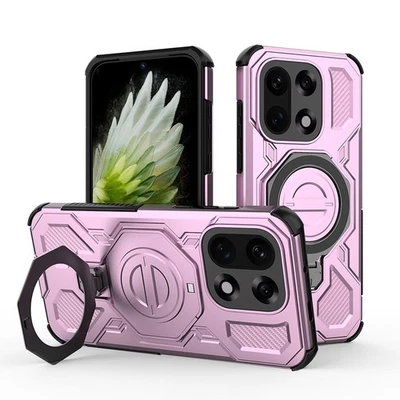 Funda rígida para PC con soporte de anillo blindado híbrido a prueba de golpes para OnePlus 15 Foto 1 de 4